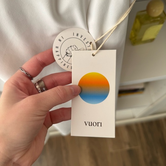 NWT VUORI White One Shot Tennis Dress - Picture 8 of 10